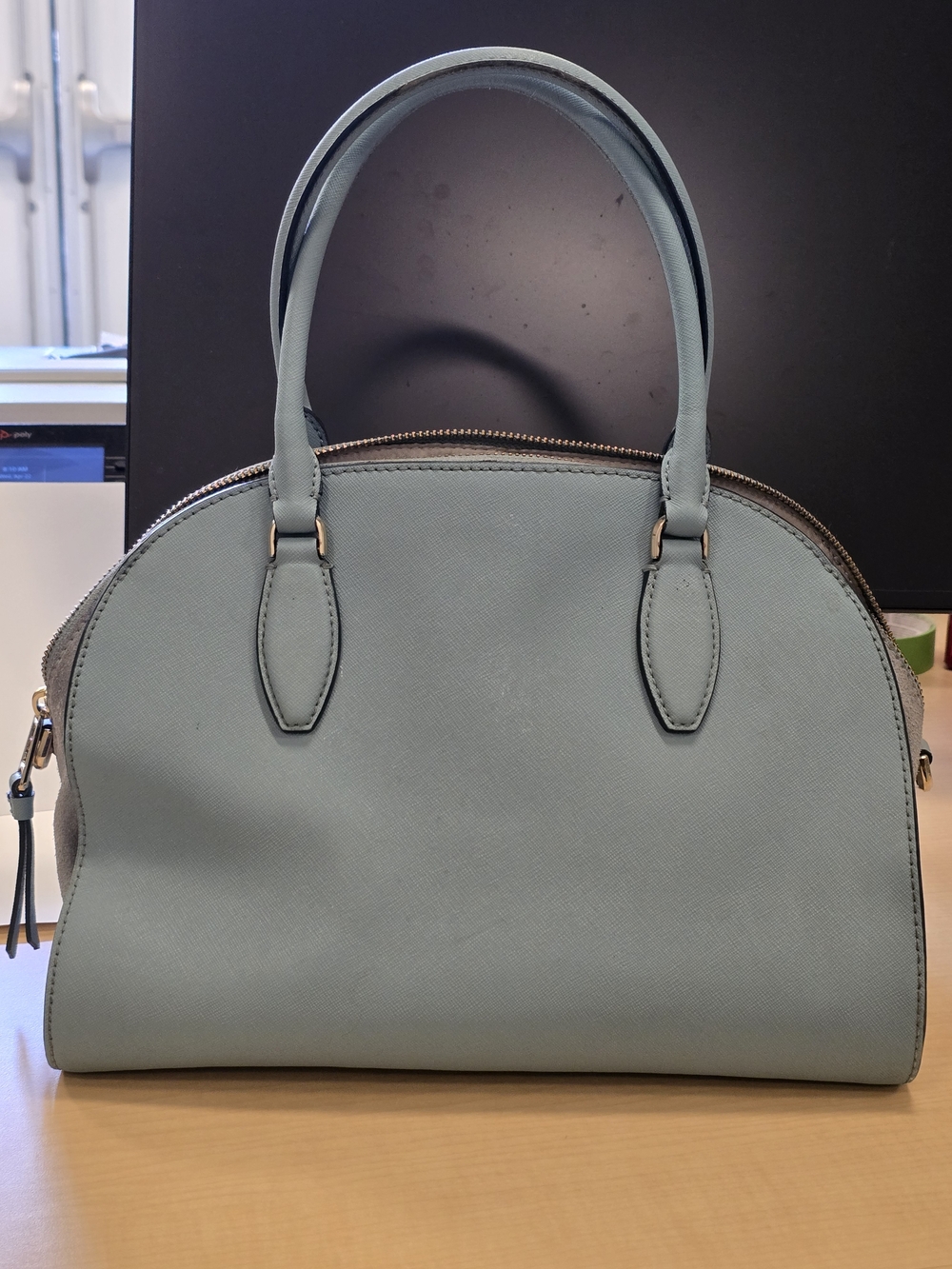 Kate Spade Large Riley Satchel – Suede & Leather (No Crossbody Strap) - Picture 7 of 16